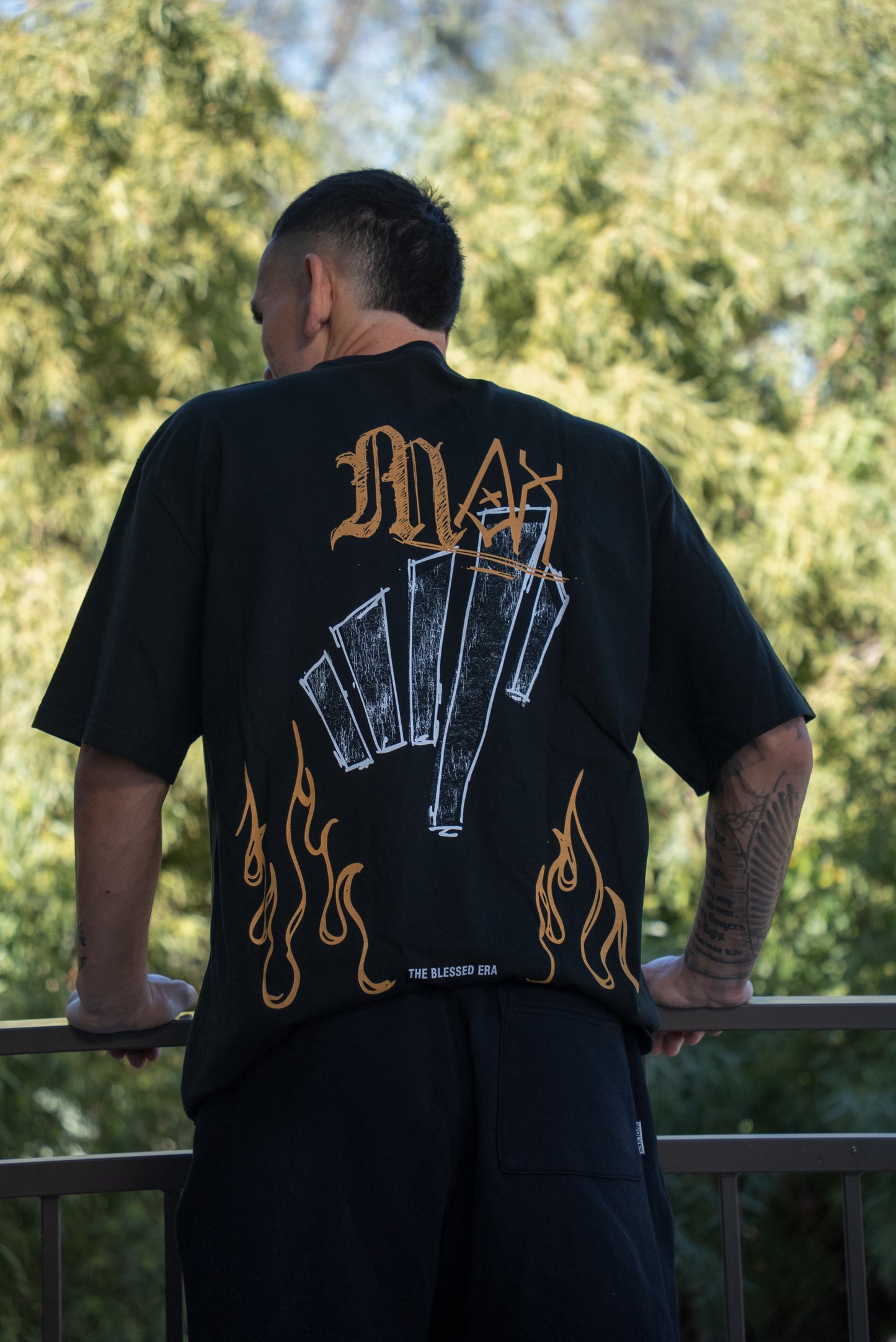 Max Holloway - Blessed Sketch Tee
