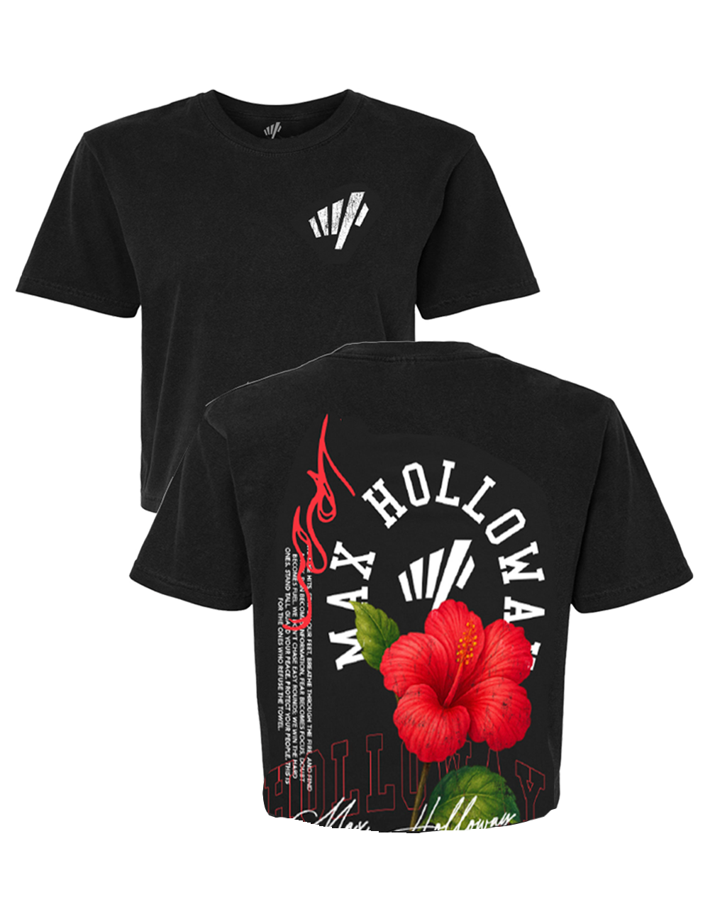 Max Holloway - Honolulu Womens Crop Top