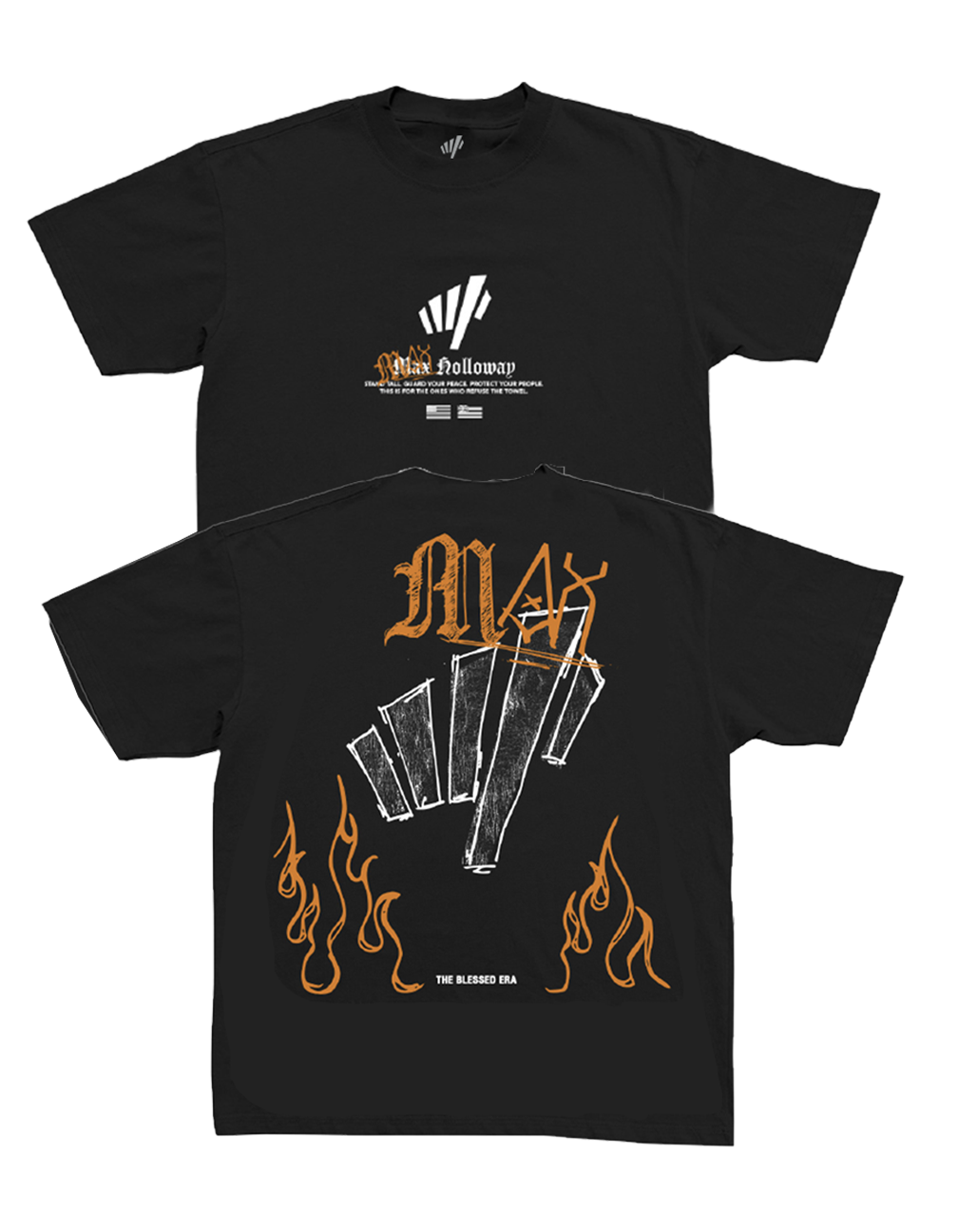Max Holloway - Blessed Sketch Tee